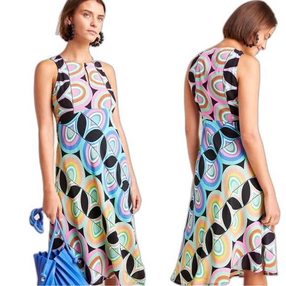 Anthropologie “Kenzie” Asymmetrical Hem Dress - Picture 3 of 13